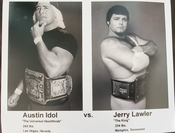 Image of Austin Idol & Jerry Lawler Together!!