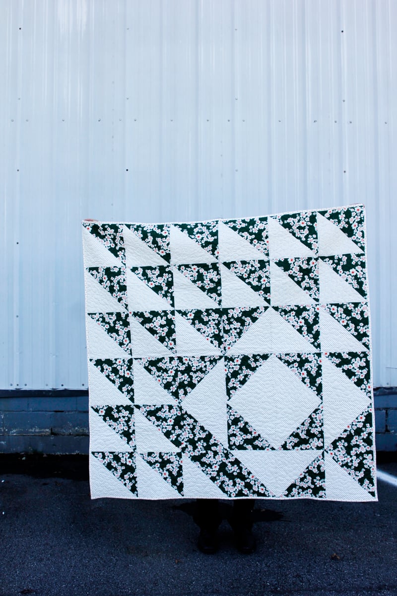 Image of the TWO HOUR HST QUILT PDF Pattern