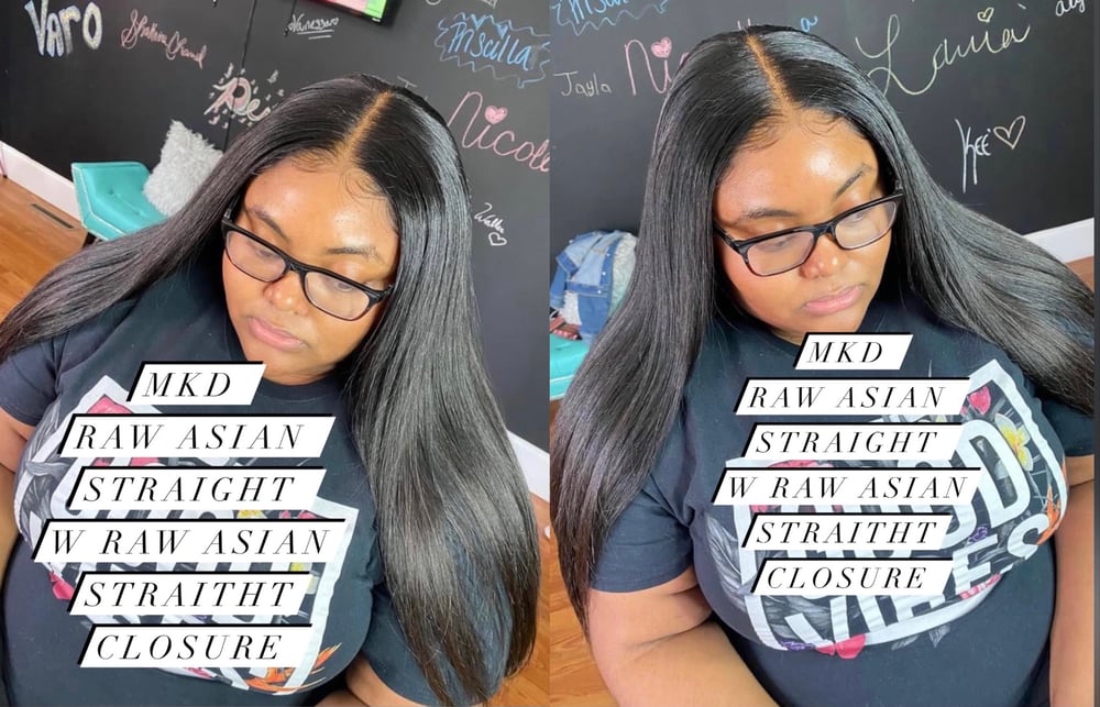 MKD Raw Asian Silky Straight 