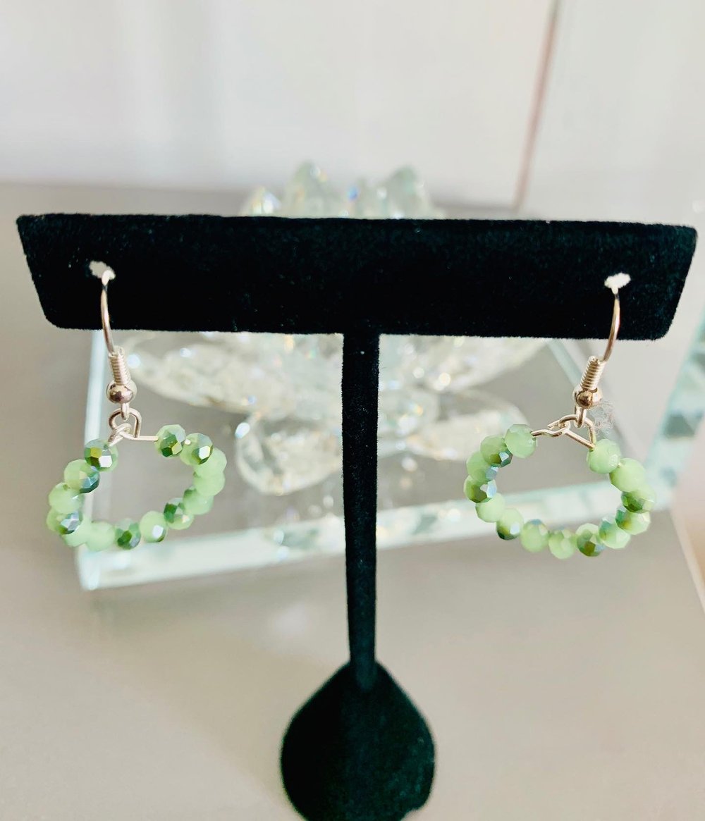 Image of Mint green hoops 