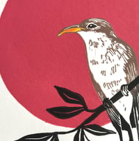 Image 5 of CUCKOOS: 8X10 INCH LIMITED EDITION LINOCUT PRINTS