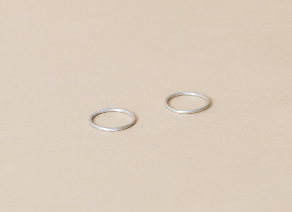 Image of Simple Silver Ring