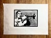 Louis Armstrong (Linocut Print)