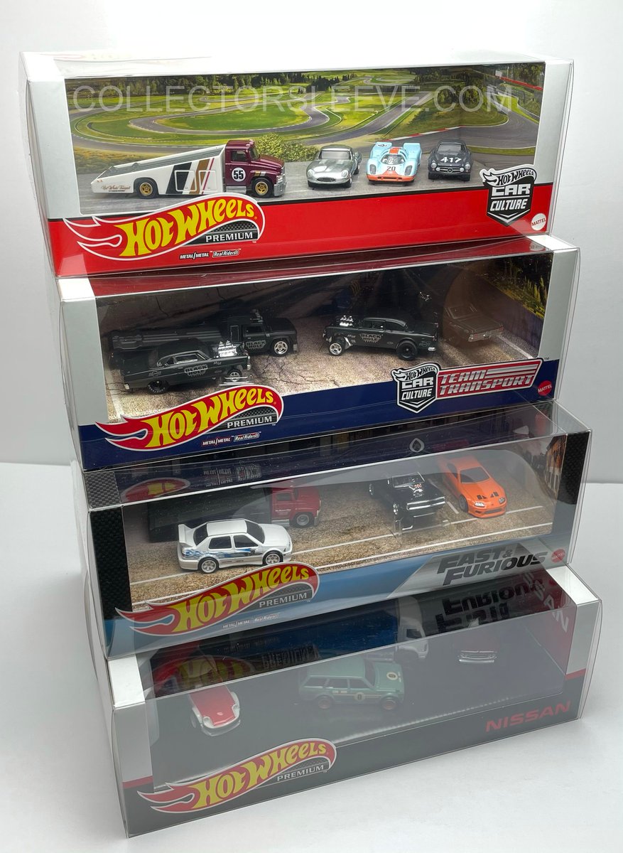 Collector Sleeve For 2020 Hot Wheels Premium Display Set Collector Sleeve 0035