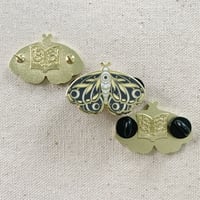 Image 2 of Triple Moon Moth Pin