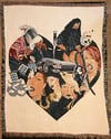 'Leather Heathers 69' Woven Blanket PREORDER