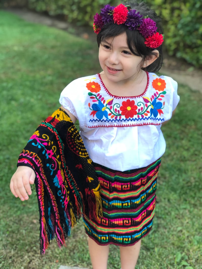 Mexicana shirt and Rebozo | Chic Party Goods