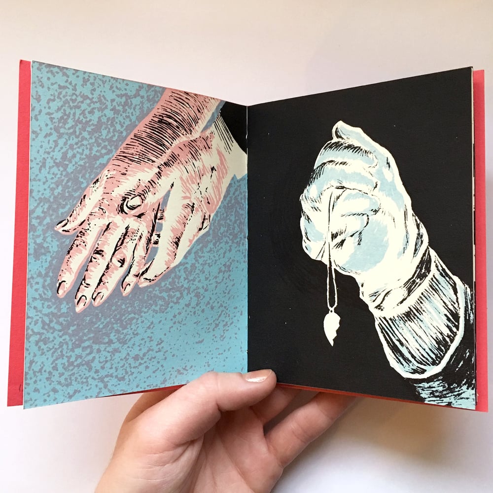 Image of Letterpress and screenprinted Twin Peaks inspired book - 3 Left!