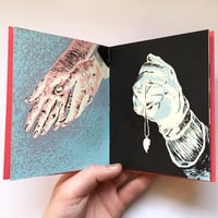 Image 2 of Letterpress and screenprinted Twin Peaks inspired book - 3 Left!