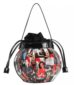 Image of Drawstring Bucket Shoulder Bag