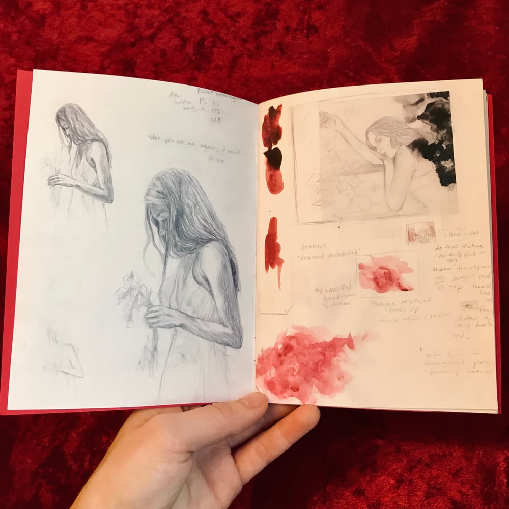 Image of Vague Pages ~ sketchbook series book