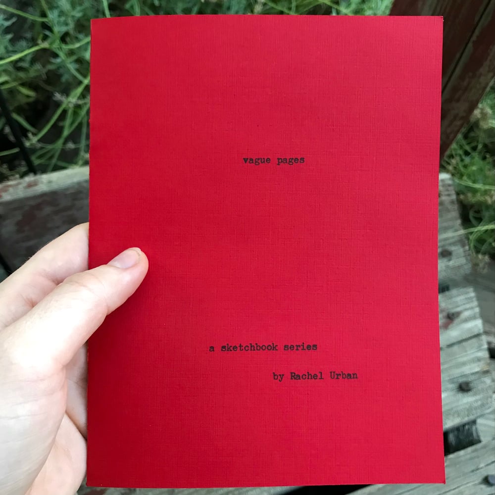 Image of Vague Pages ~ sketchbook series book 