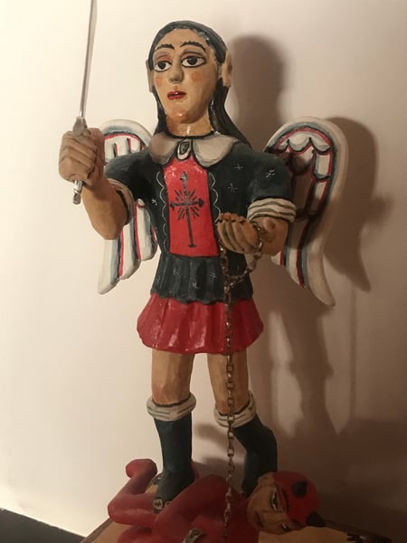 Image of St. Michael Bulto