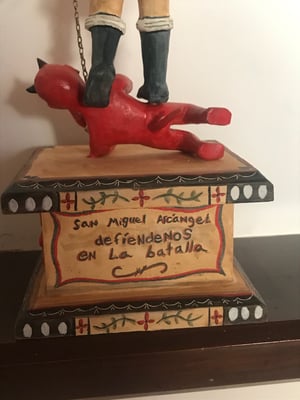 Image of St. Michael Bulto