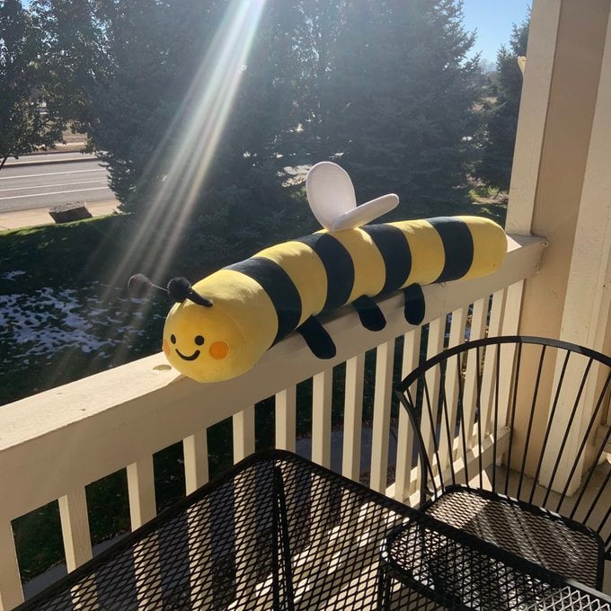 long bee plush
