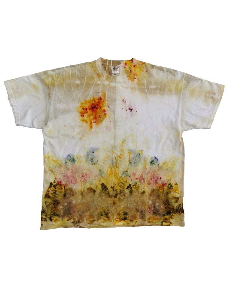 "WILLOWS AT SUNSET" T-SHIRT BLANC 2/4