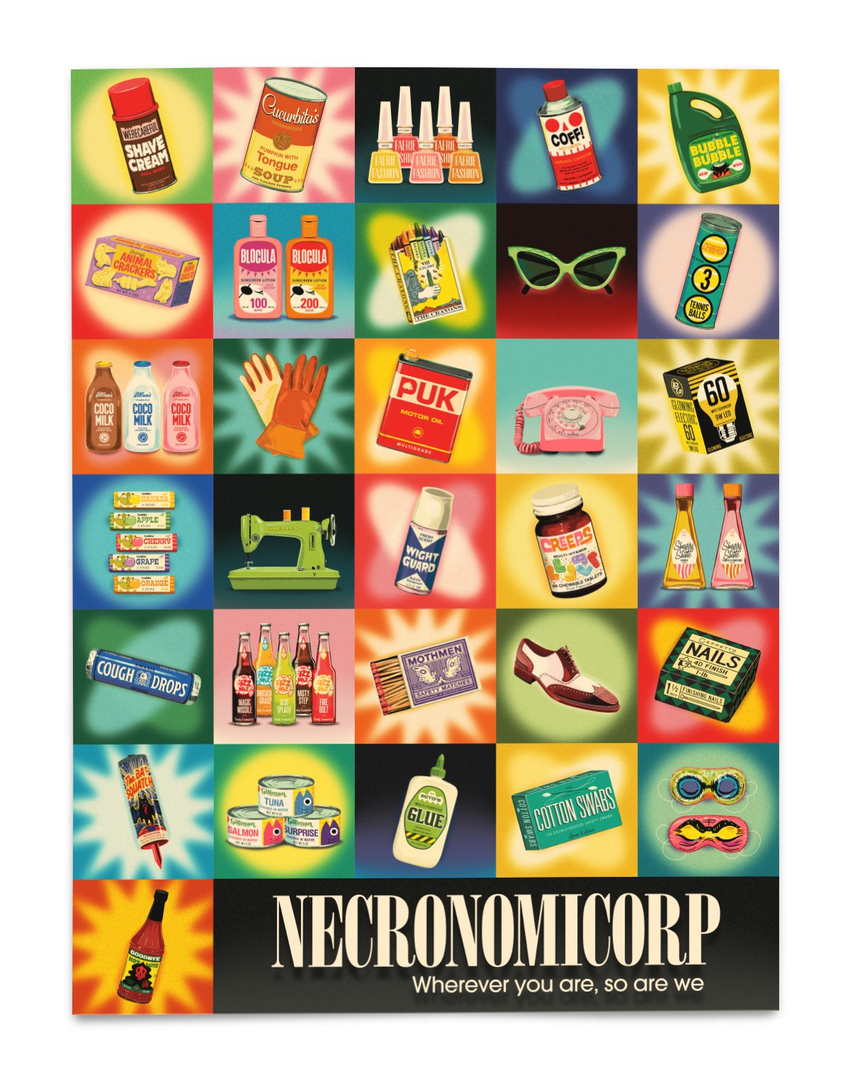 Image of NECRONOMICORP (Product Poster)