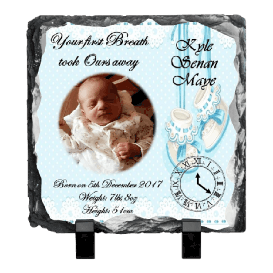 Custom Rock Photo Slate