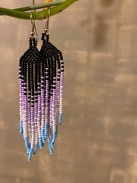 Image 1 of Twilight beaded earrings 