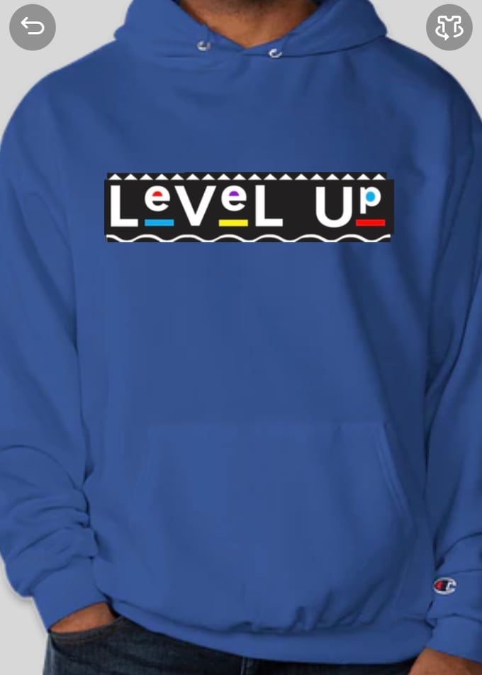 Image of Level Up Champion Hoodie - Royal Blue