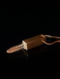 Image 4 of GOLDEN RAY #3 necklace // Lemurian Golden Healer Quartz crystal