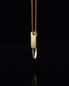 GOLDEN RAY #3 necklace // Lemurian Golden Healer Quartz crystal