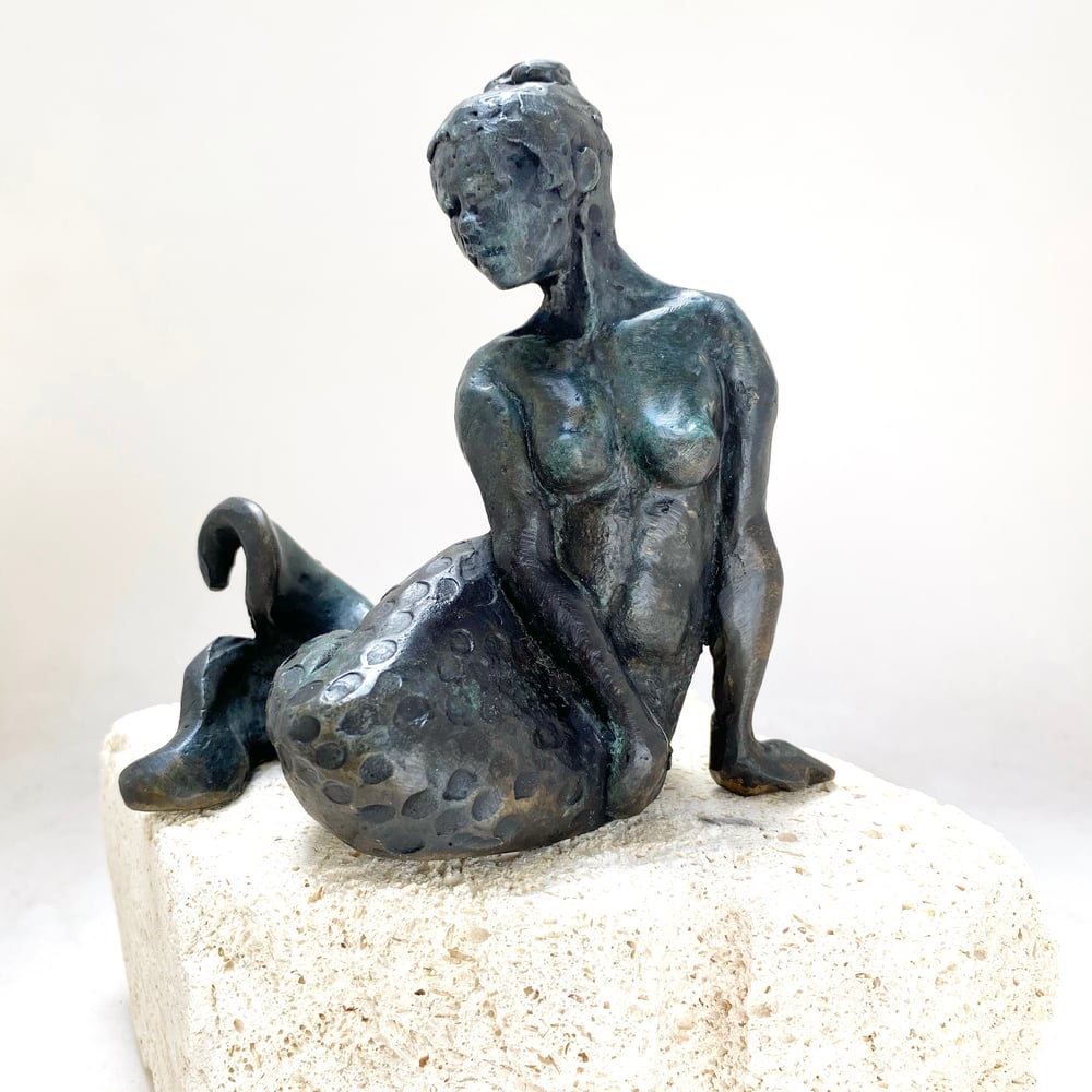 Image of Sitting Mermaid