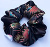 Black Chinese dragon embroidered Face mask (with or without scrunchie)  