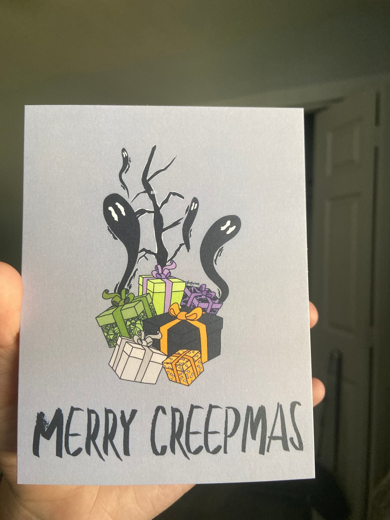 Image of Spooky Christmas Card 