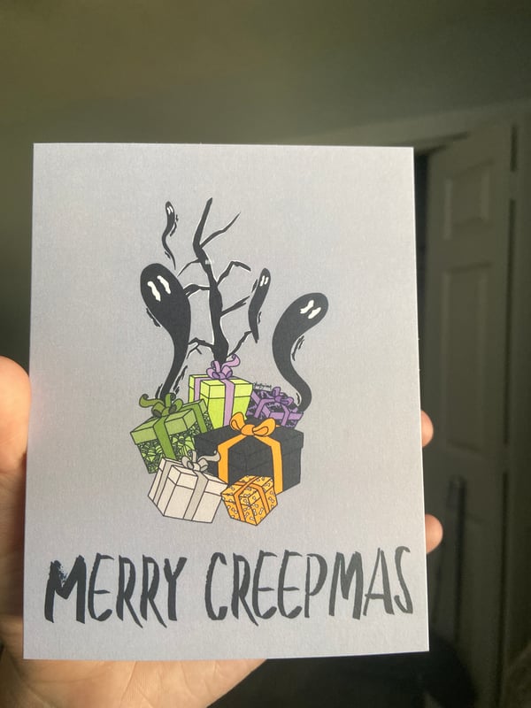 Image of Spooky Christmas Card 