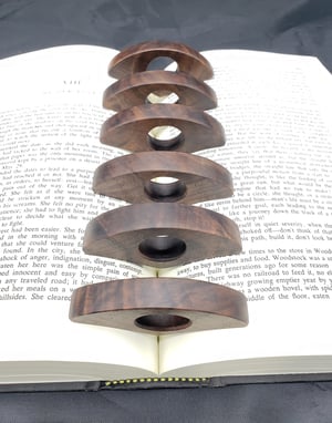 Image of Highly Figured Walnut Page Holder