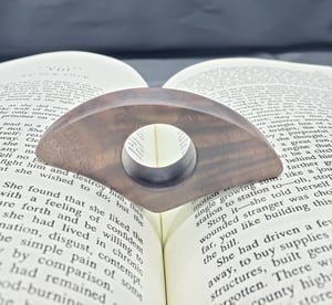 Image of Highly Figured Walnut Page Holder