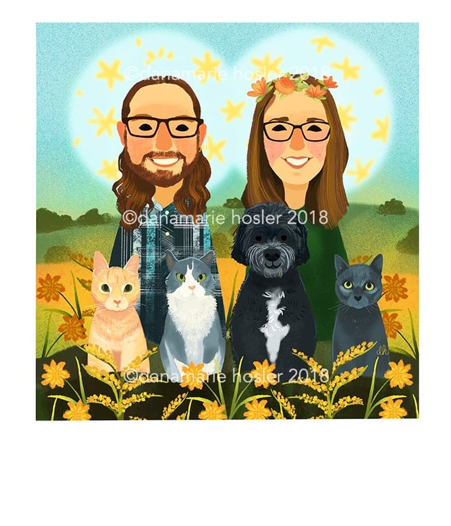 FAMILY PORTRAITS// ROLLING SHIPPING (ships BY DEC 31, 2025)// Photos due by SEPT. 30, 2025