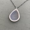Believe in the Beauty of Your Dreams Sterling Silver Necklace
