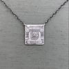 Sterling Silver Purdue Lion Fountain Necklace