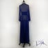"Blue Depths" 100% Silk Beverly Dressing Gown SIZES: XS/L/XL Image 3