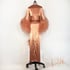 "Apricot Brandy" Selene Dressing Gown SIZE S Image 4