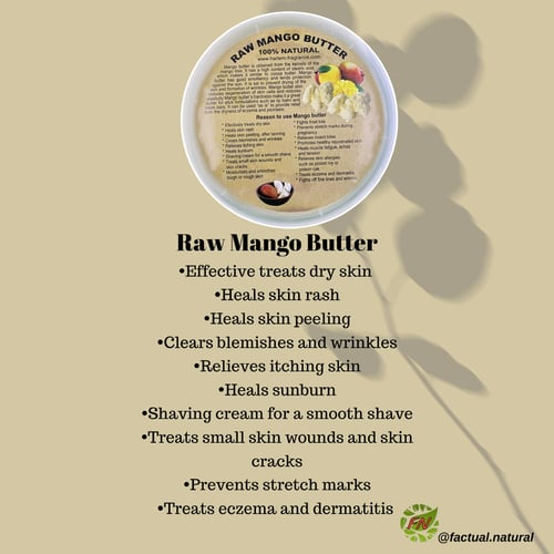 Image of Raw Mango Butter