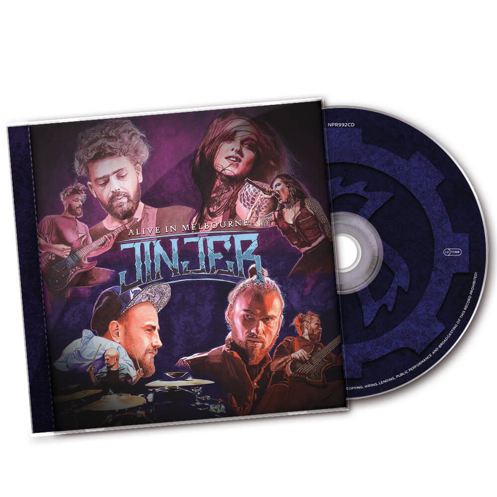 Image of JINJER - Alive in Melbourne - CD