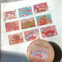 Image 2 of Nostalgic Snacks Stamp Washi