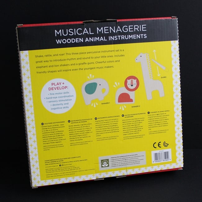 Petit Collage Wooden Animal Instruments