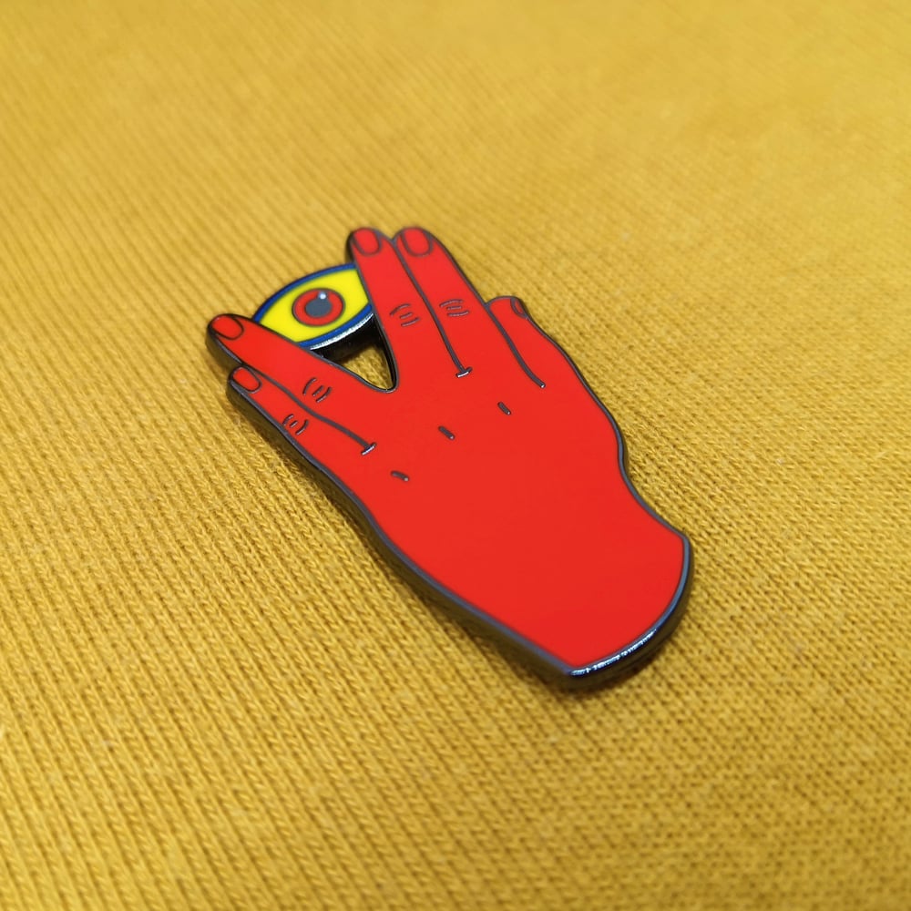 Image of Pin's Kudoeil rouge