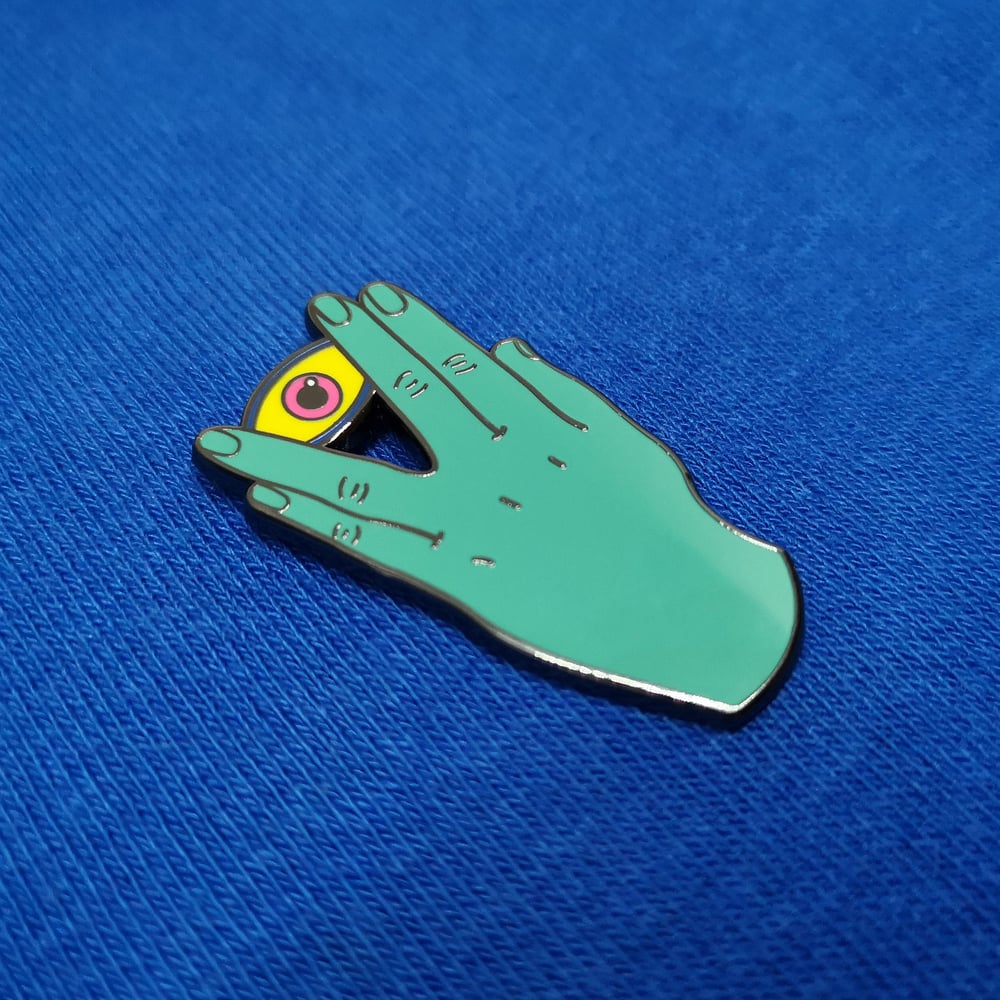 Image of Pin's Kudoeil vert