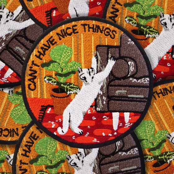 Image of Nice Things (Cat) patch