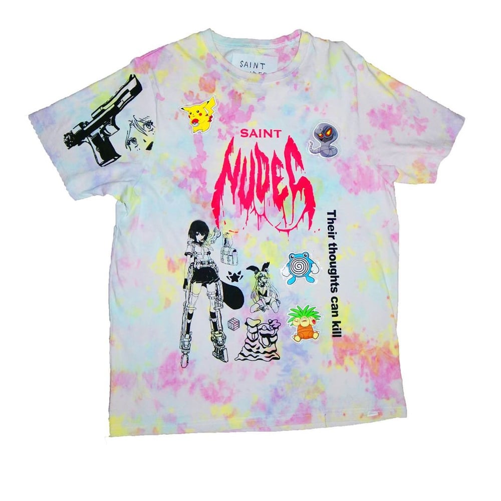 Image of PASTEL TIE DYE T-SHIRT
