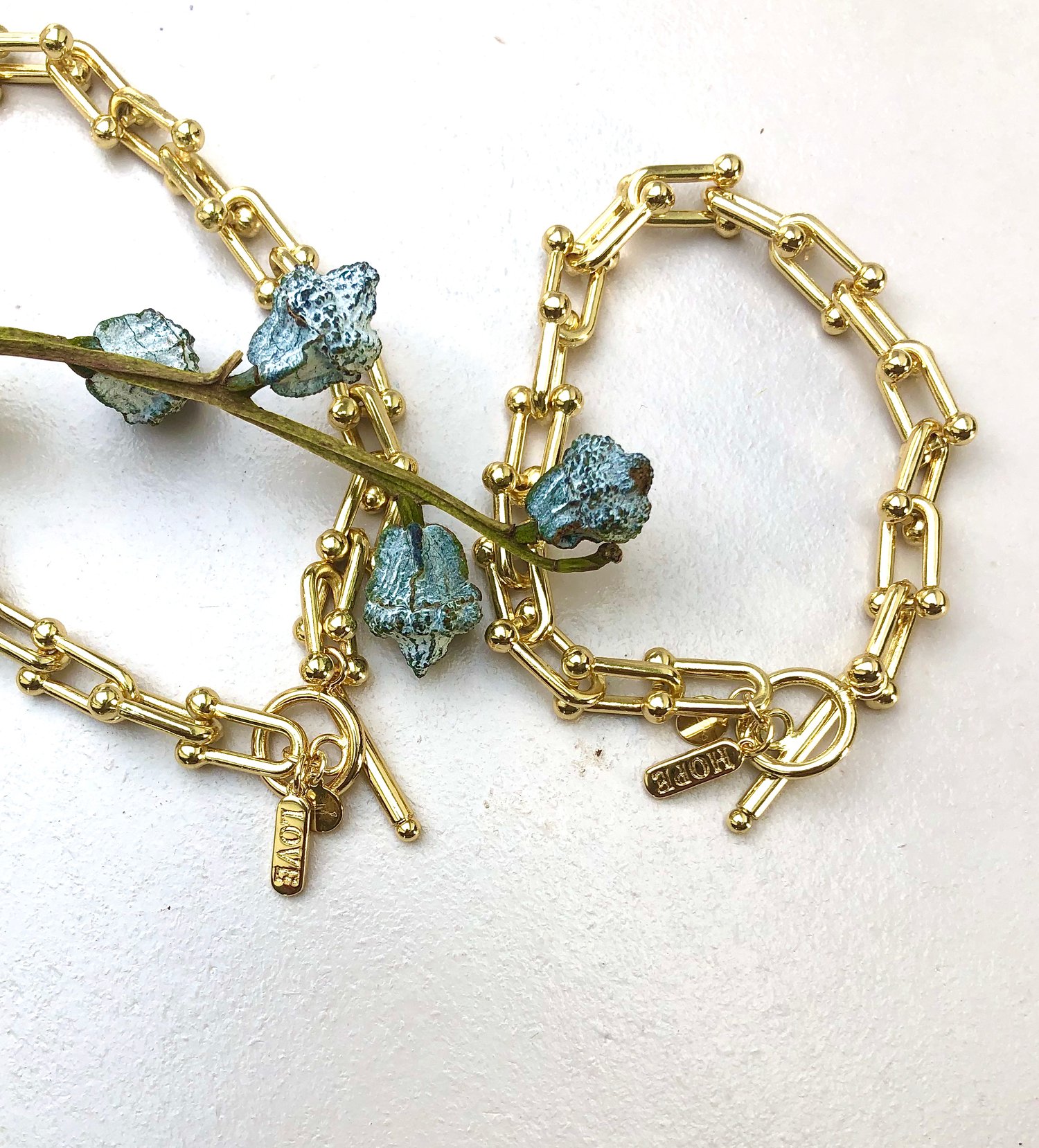 Image of Chuncky Necklace & Bracelet