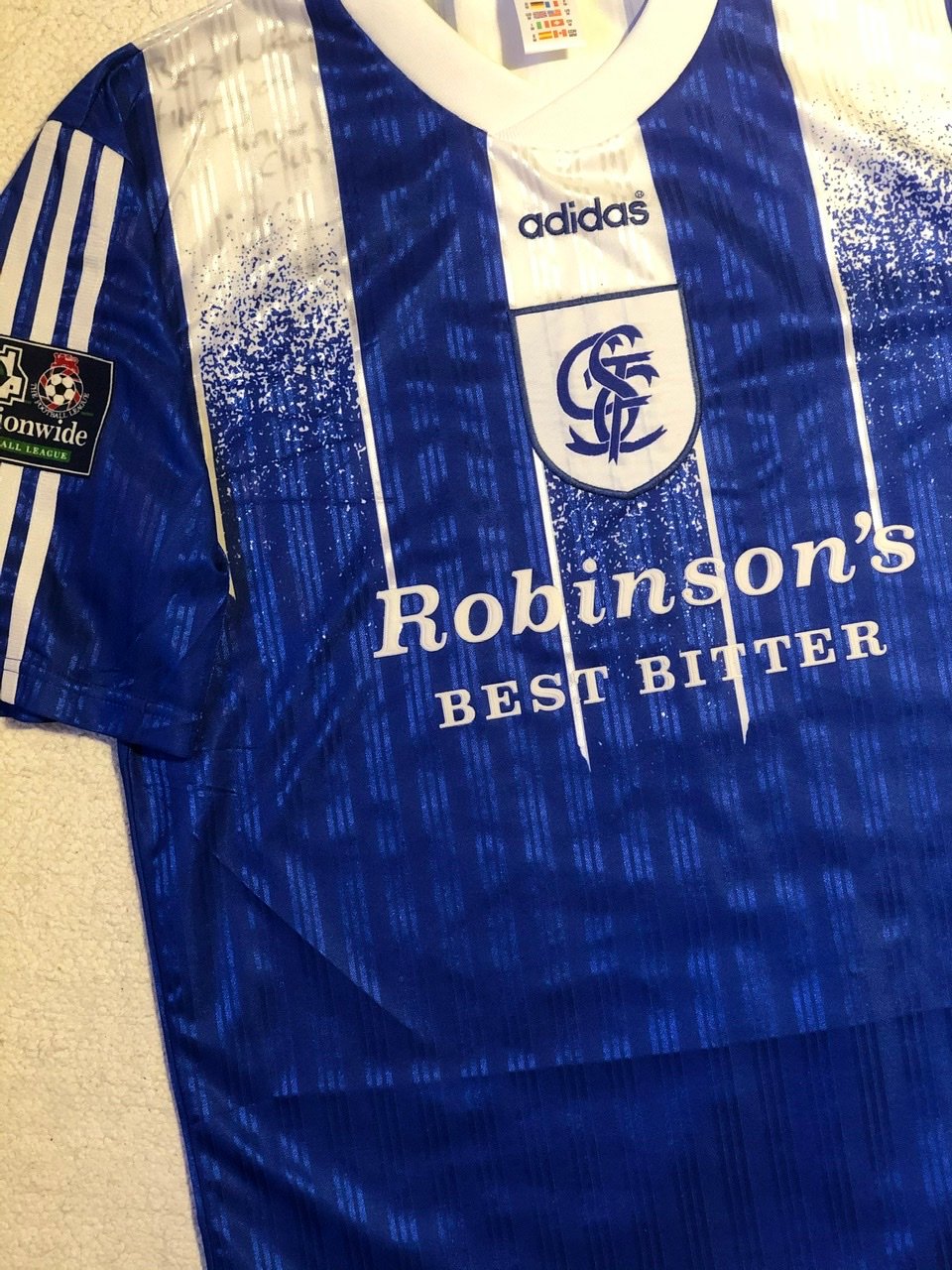 Player Issue 1996/97 adidas Home Shirt