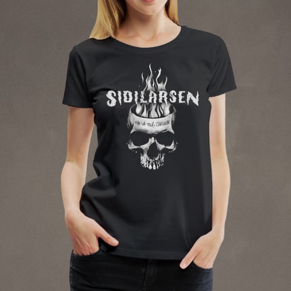 Image of T-shirt girly "Fireskull"