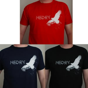 Image of Nedry 'Condor' T-Shirt (BLACK, NAVY BLUE or RED) SOLD OUT