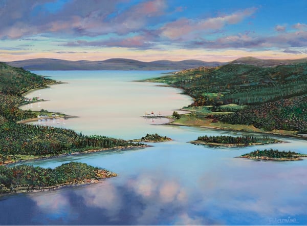 Image of Kyles of Bute giclee print 